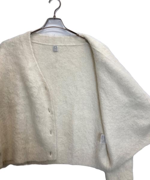 toteme（トーテム）TOTEME (トーテム) BOXY ALPACA CARDI ホワイト サイズ:XSの古着・服飾アイテム