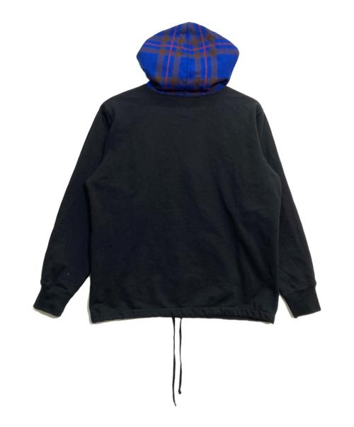 SUPREME（シュプリーム）Supreme (シュプリーム) COMME des GARCONS SHIRT (コムデギャルソンシャツ) CDG SHIRT HOODIE ブラック サイズ:Mの古着・服飾アイテム