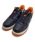 NIKEナイキ）の古着「ローカットスニーカー」｜ブラック×オレンジ