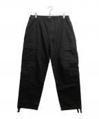 stussyステューシー）の古着「Ripstop Surplus Cargo Pant」｜ブラック