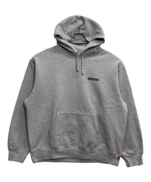 SUPREME（シュプリーム）Supreme (シュプリーム) Crown Hooded Sweatshirt グレー サイズ:XLの古着・服飾アイテム