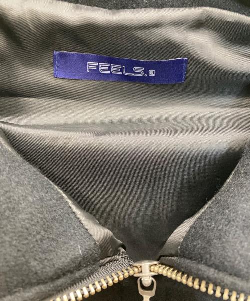 FEELS（フィールズ）FEELS (フィールズ) URBAN WOOL BLOUSON ブラック サイズ:XLの古着・服飾アイテム