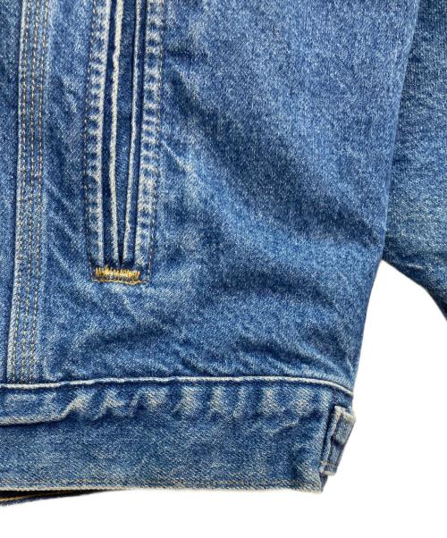 CarHartt（カーハート）CarHartt (カーハート) ブランケット裏地付デニムジャケット ブルー サイズ:XLの古着・服飾アイテム