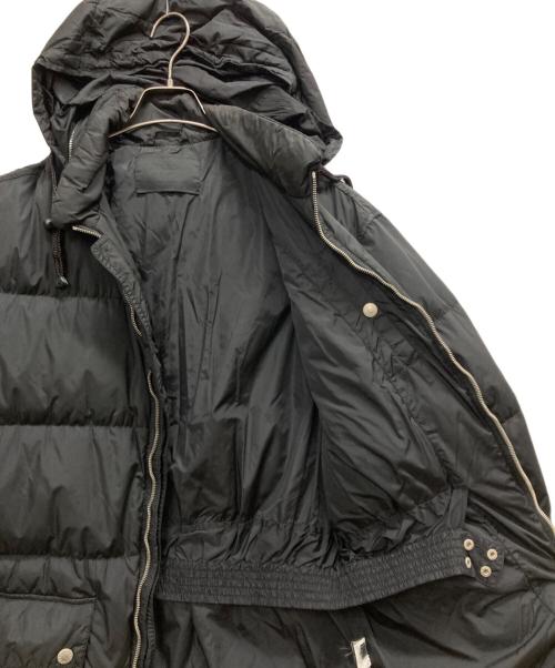 PRADA（プラダ）PRADA (プラダ) フード付ナイロンダウンジャケット ブラック サイズ:Sの古着・服飾アイテム