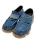 grounds（グラウンズ）の古着「recycled denim loafer」｜インディゴ×ベージュ