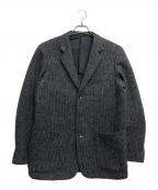 MARGARET HOWELL×Harris Tweedマーガレットハウエル×ハリスツイード）の古着「ウール3Bジャケット」｜ブラック