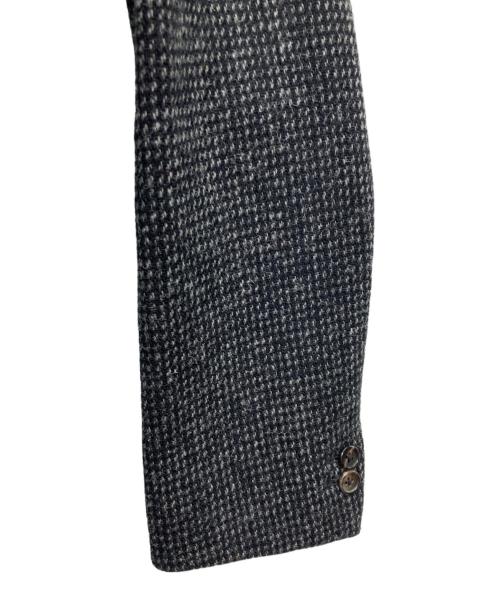 MARGARET HOWELL（マーガレットハウエル）MARGARET HOWELL (マーガレットハウエル) Harris Tweed (ハリスツイード) ウール3Bジャケット ブラック サイズ:Lの古着・服飾アイテム