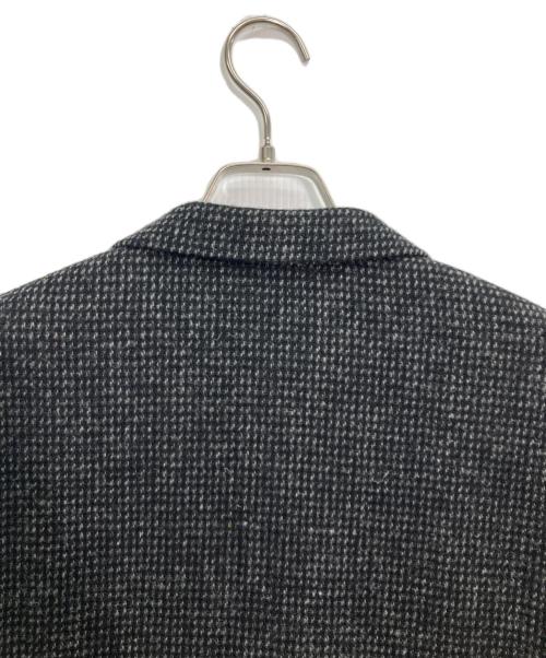 MARGARET HOWELL（マーガレットハウエル）MARGARET HOWELL (マーガレットハウエル) Harris Tweed (ハリスツイード) ウール3Bジャケット ブラック サイズ:Lの古着・服飾アイテム
