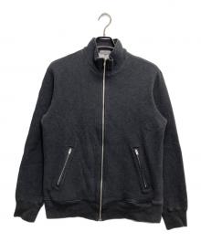 COMME des GARCONS HOMME（コムデギャルソン オム）の古着「裏フリースㇵの字ジップアップジャケット」｜グレー
