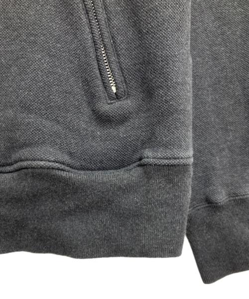 COMME des GARCONS HOMME（コムデギャルソン オム）COMME des GARCONS HOMME (コムデギャルソン オム) 裏フリースㇵの字ジップアップジャケット グレー サイズ:Mの古着・服飾アイテム
