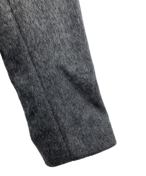 la peau de gem（ラポドゥジェム）la peau de gem (ラポドゥジェム) melton jacket outer グレー サイズ:freeの古着・服飾アイテム