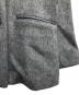 中古・古着 la peau de gem (ラポドゥジェム) melton jacket outer グレー サイズ:free：10000円