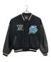 stussy（ステューシー）の古着「BIG-4ワッペンスタジャン」｜ブラック