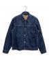 LEVI'S（リーバイス）の古着「TYPE I TRUCKER」｜ネイビー