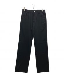 GIVENCHY（ジバンシィ）の古着「レギュラーフィットスラックス」｜ブラック