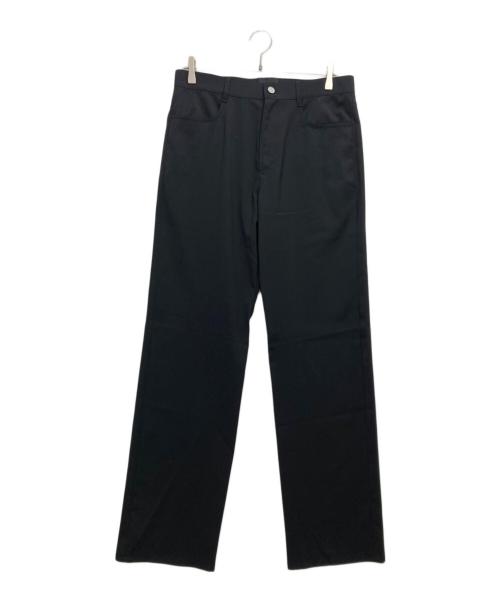 GIVENCHY（ジバンシィ）GIVENCHY (ジバンシィ) レギュラーフィットスラックス ブラック サイズ:48の古着・服飾アイテム