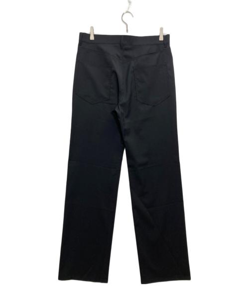 GIVENCHY（ジバンシィ）GIVENCHY (ジバンシィ) レギュラーフィットスラックス ブラック サイズ:48の古着・服飾アイテム
