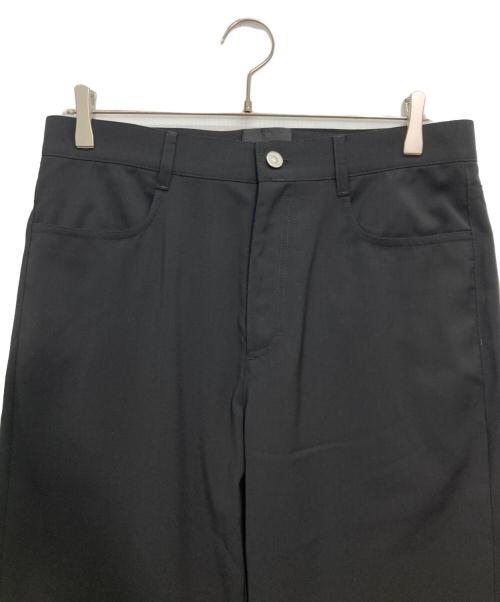 GIVENCHY（ジバンシィ）GIVENCHY (ジバンシィ) レギュラーフィットスラックス ブラック サイズ:48の古着・服飾アイテム