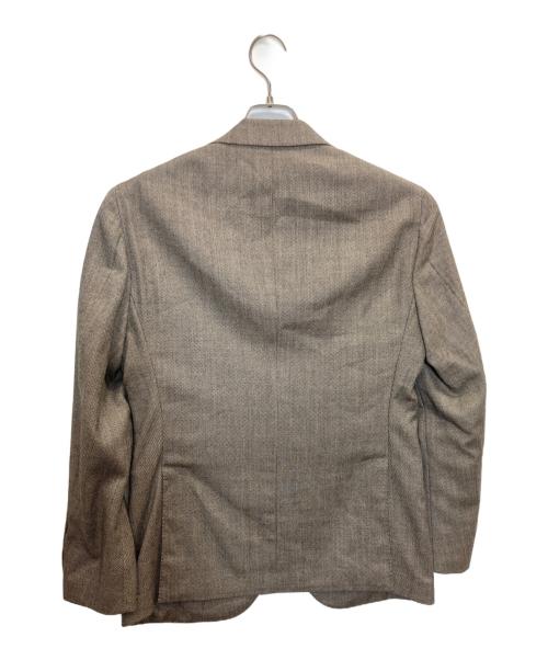CARUSO（カルーゾ）CARUSO (カルーゾ) aida ウール2Bジャケット セットアップ ベージュ サイズ:SIZE 48の古着・服飾アイテム