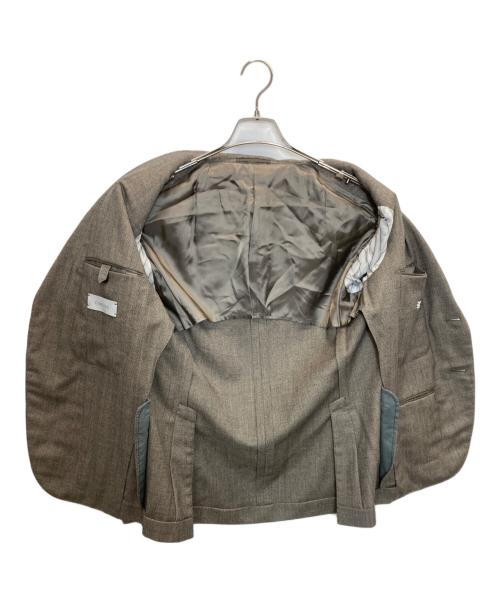 CARUSO（カルーゾ）CARUSO (カルーゾ) aida ウール2Bジャケット セットアップ ベージュ サイズ:SIZE 48の古着・服飾アイテム