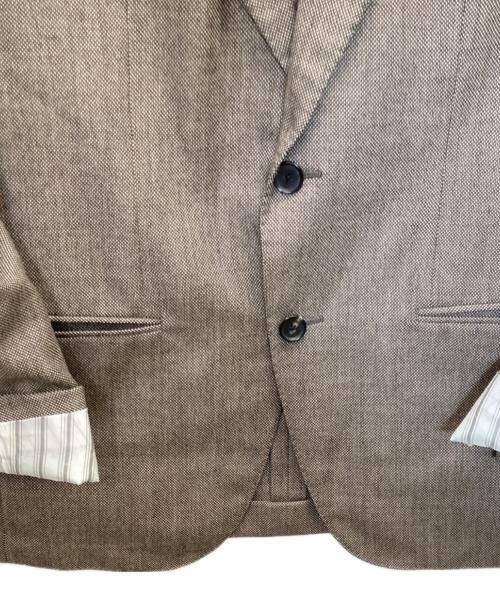 CARUSO（カルーゾ）CARUSO (カルーゾ) aida ウール2Bジャケット セットアップ ベージュ サイズ:SIZE 48の古着・服飾アイテム