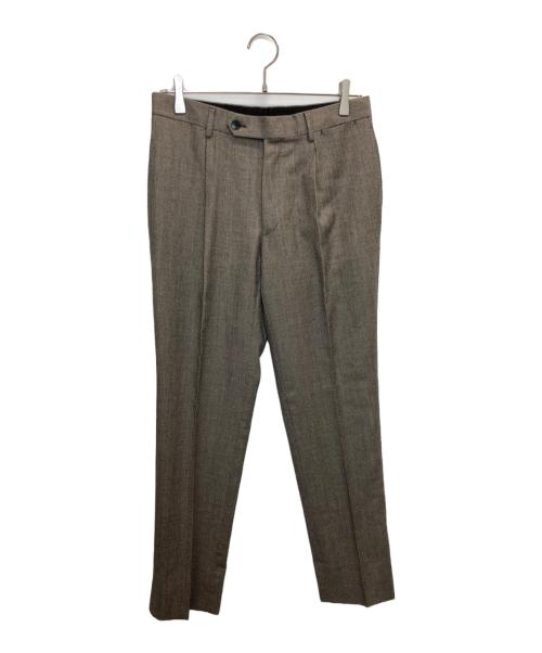 CARUSO（カルーゾ）CARUSO (カルーゾ) aida ウール2Bジャケット セットアップ ベージュ サイズ:SIZE 48の古着・服飾アイテム
