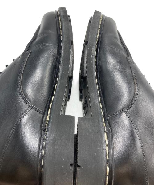 PARABOOT（パラブーツ）PARABOOT (パラブーツ) CHAMBORD Uチップシューズ ブラック サイズ:6の古着・服飾アイテム
