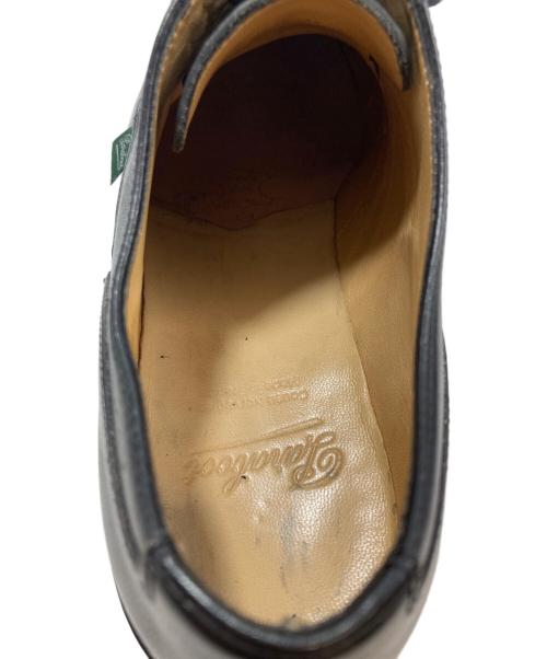 PARABOOT（パラブーツ）PARABOOT (パラブーツ) CHAMBORD Uチップシューズ ブラック サイズ:6の古着・服飾アイテム