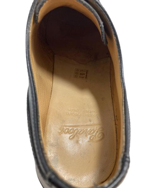 PARABOOT（パラブーツ）PARABOOT (パラブーツ) CHAMBORD Uチップシューズ ブラック サイズ:6の古着・服飾アイテム