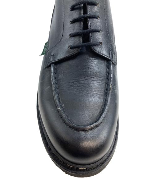 PARABOOT（パラブーツ）PARABOOT (パラブーツ) CHAMBORD Uチップシューズ ブラック サイズ:6の古着・服飾アイテム