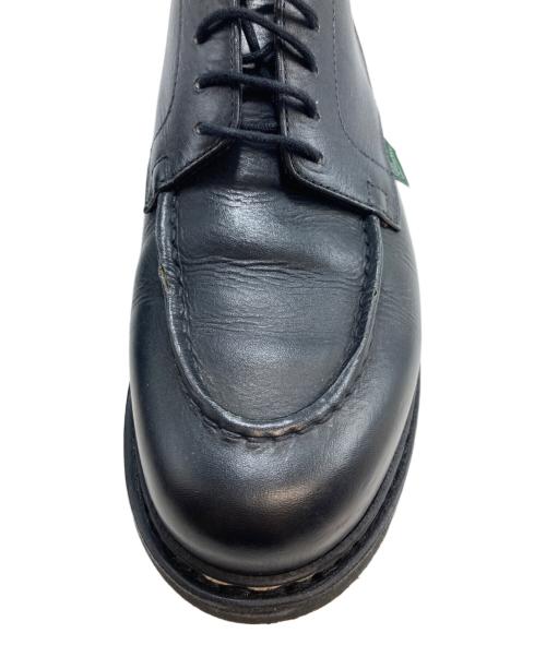 PARABOOT（パラブーツ）PARABOOT (パラブーツ) CHAMBORD Uチップシューズ ブラック サイズ:6の古着・服飾アイテム