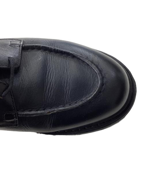 PARABOOT（パラブーツ）PARABOOT (パラブーツ) CHAMBORD Uチップシューズ ブラック サイズ:6の古着・服飾アイテム