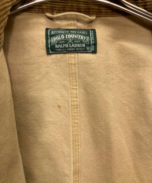 POLO COUNTRY（ポロカントリー）POLO COUNTRY (ポロカントリー) 襟コーデュロイ ワークジャケット ベージュ サイズ:Mの古着・服飾アイテム