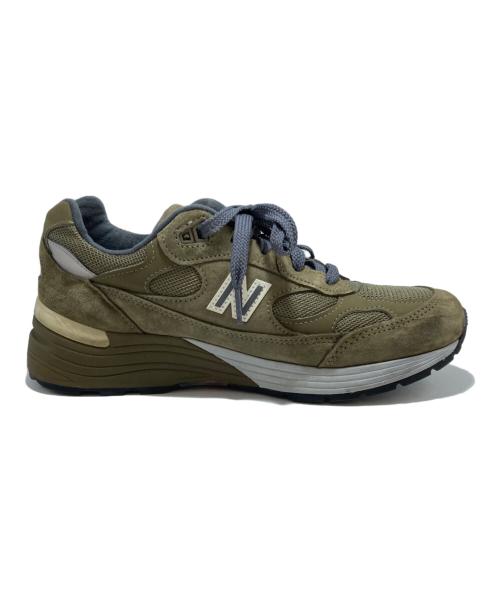 NEW BALANCE（ニューバランス）NEW BALANCE (ニューバランス) ローカットスニーカー カーキ サイズ:25.5cmの古着・服飾アイテム