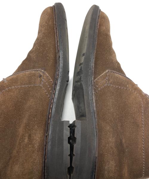 Alden（オールデン）ALDEN (オールデン) スエード チャッカブーツ ブラウン サイズ:7の古着・服飾アイテム
