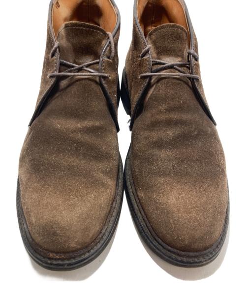 Alden（オールデン）ALDEN (オールデン) スエード チャッカブーツ ブラウン サイズ:7の古着・服飾アイテム