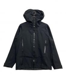 MAMMUT（マムート）の古着「アルパインガイドハードシェルフーデッドジャケット」｜ブラック