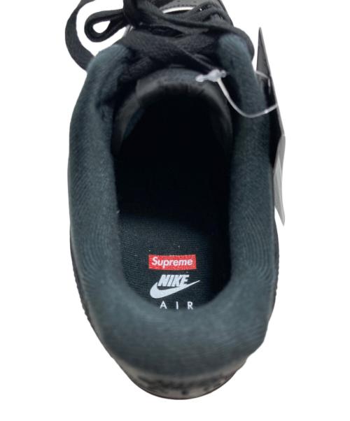 NIKE（ナイキ）NIKE (ナイキ) Supreme (シュプリーム) AIR FORCE 1 LOW/SUPREME ブラック サイズ:28 未使用品の古着・服飾アイテム