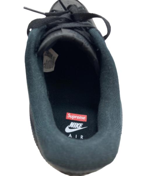 NIKE（ナイキ）NIKE (ナイキ) Supreme (シュプリーム) AIR FORCE 1 LOW/SUPREME ブラック サイズ:28 未使用品の古着・服飾アイテム