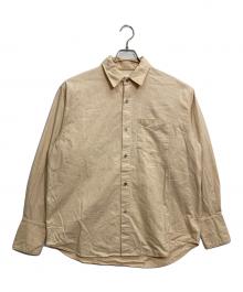 Text（テクスト）の古着「Ventilated Shirt Amazon Jungle Cotton Twill」｜ベージュ