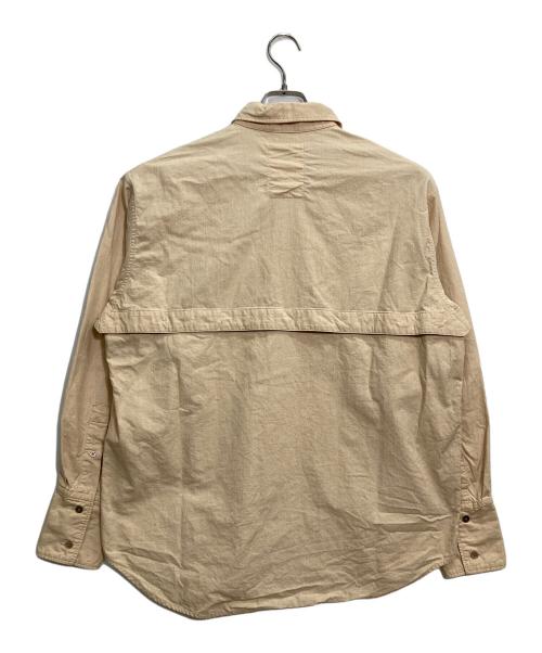 Text（テクスト）TEXT (テクスト) Ventilated Shirt Amazon Jungle Cotton Twill ベージュ サイズ:1の古着・服飾アイテム