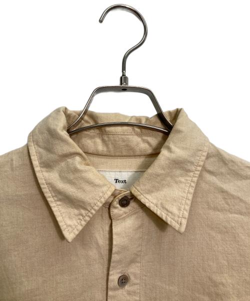 Text（テクスト）TEXT (テクスト) Ventilated Shirt Amazon Jungle Cotton Twill ベージュ サイズ:1の古着・服飾アイテム