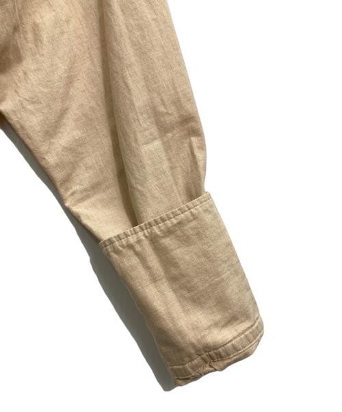 Text（テクスト）TEXT (テクスト) Ventilated Shirt Amazon Jungle Cotton Twill ベージュ サイズ:1の古着・服飾アイテム