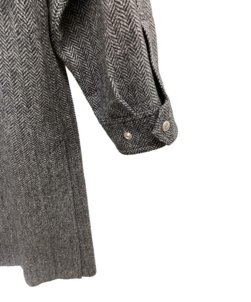 MACKINTOSH PHILOSOPHY（マッキントッシュ フィロソフィー）MACKINTOSH PHILOSOPHY (マッキントッシュ フィロソフィー) 【BEALACH（ベラック）】HEAT TWEED製 ミリタリーコート グレー サイズ:SIZE 2の古着・服飾アイテム