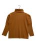 HOMME PLISSE ISSEY MIYAKE（オム プリッセ イッセイ ミヤケ）の古着「モックネックプリーツカットソー」｜ブラウン