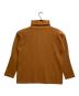 HOMME PLISSE ISSEY MIYAKE (オム プリッセ イッセイ ミヤケ) モックネックプリーツカットソー ブラウン サイズ:3：20000円