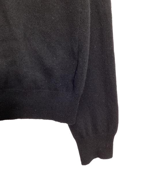 PLAY COMME des GARCONS（プレイコムデギャルソン）PLAY COMME des GARCONS (プレイコムデギャルソン) ワッペンカーディガン ブラック サイズ:Lの古着・服飾アイテム