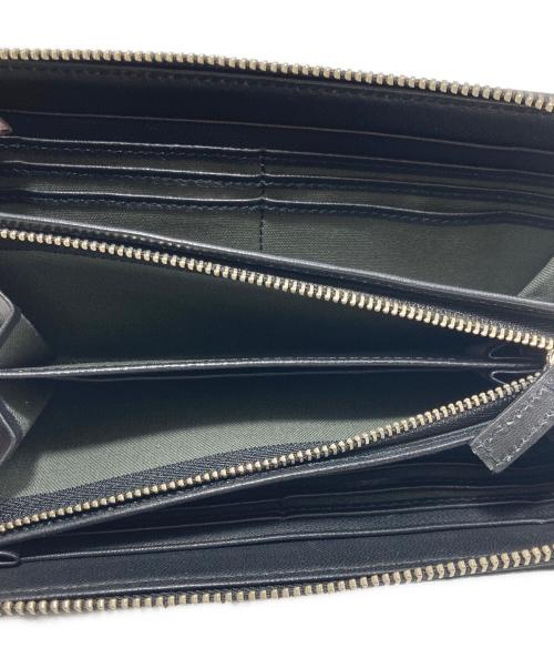 Vivienne Westwood（ヴィヴィアンウエストウッド）Vivienne Westwood (ヴィヴィアンウエストウッド) キルティングWATER ORBウォレット ブラックの古着・服飾アイテム
