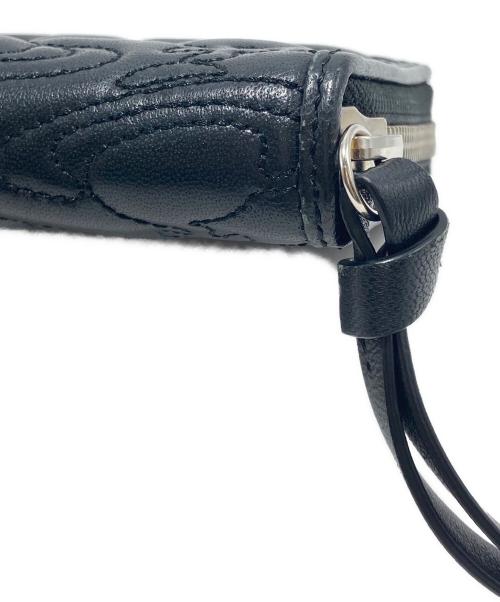 Vivienne Westwood（ヴィヴィアンウエストウッド）Vivienne Westwood (ヴィヴィアンウエストウッド) キルティングWATER ORBウォレット ブラックの古着・服飾アイテム