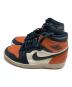 NIKE (ナイキ) ハイカットスニーカー オレンジ×ブラック サイズ:27：14000円